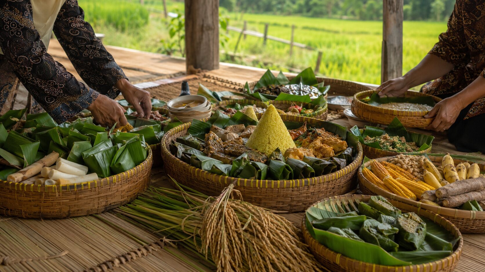 Pelaksanaan tradisi Sedekah Bumi di Desa Kaduela