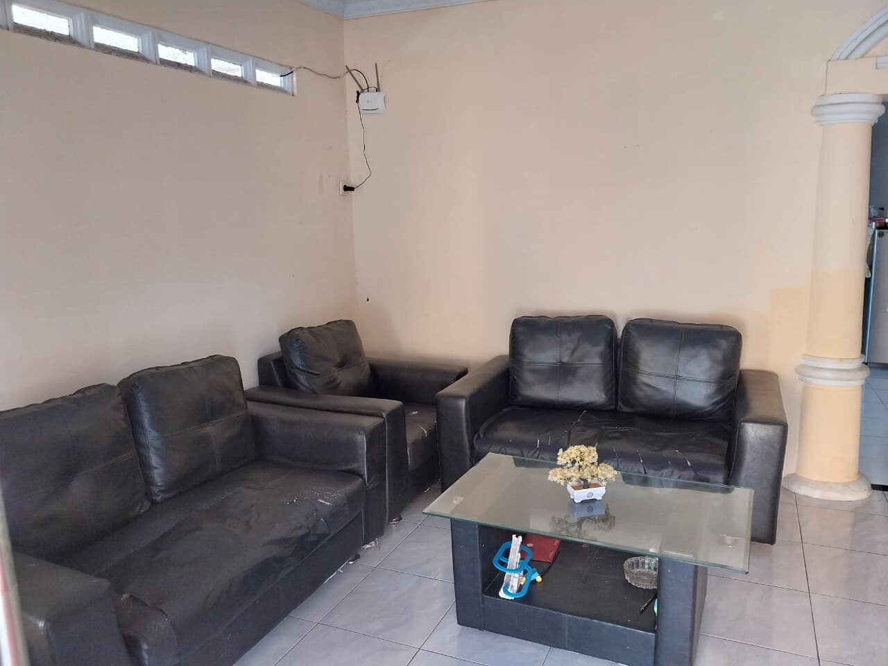 Ruang tamu Homestay Ibu Hindun