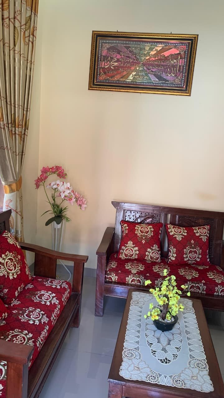 Ruang tamu Homestay Ibu Iyet