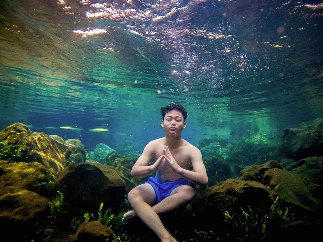 Sekilas lanskap Telaga Biru Cicerem